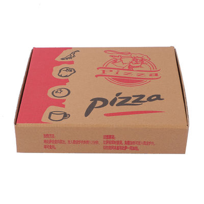 qualità  Recyclable Hot Sale Customized Food Grade Supply Packaging Cardboard Paper Box For Pizza fabbrica