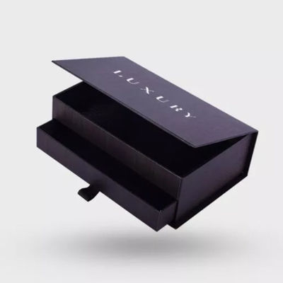 qualità  Wholesale Handmade OEM ODM Customize Jewelry Hot Stamping Jewelry Cosmetic Clothing Apparel Luxury Hardboard Hardboard Hardboard Box fabbrica